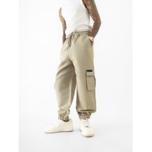 Cannabie Lifestyles Grey Hemp Cargo Utility Joggers