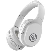 Noise One On-Ear Bluetooth Headphones with Mic, with 16 Hour Playtime (Serene White)