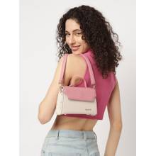 Fastrack Beige Satchel For Women