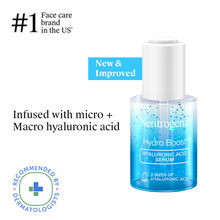 Neutrogena Hydro Boost Hyaluronic Acid Moisturizing Face Serum with Vitamin B5 for Dry & Normal Skin