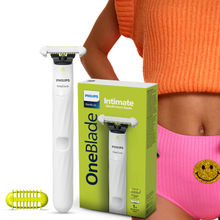 Philips OneBlade Intimate Bikini & Underarm Trimmer & Razor | Free exfoliation glove