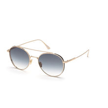 Tom Ford Sunglasses Gold Metal Sunglasses FT0826 54 28B