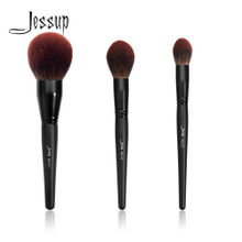 Jessup 3Pcs Brushes Set-Black Shimmer Collection