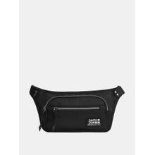 Jack & Jones Solid Black Belt Bag