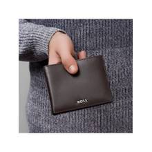 Hugo Boss Classic Smooth Brown Folding Wallet