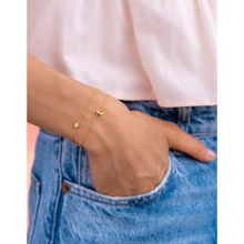 Shaya by CaratLane Magic In The Milky Way Bracelet in Gold Plated 925 Silver
