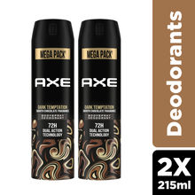 Axe Dark Temptation Long Lasting Deodorant Body Spray - 215ml x 2 units