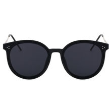 Royal Son Black Round Women Sunglasses - CHI0060-R1