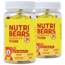 Nutribears Eye Health Kids Gummies - Strawberry (Pack of 2)