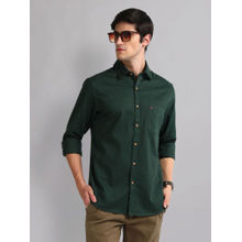 AD By Arvind Solid Patterned Slim Fit Shirt