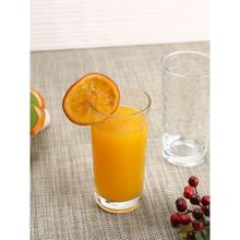 Uniglass Kyvos Water,juice Glass Set, 250ml, Set Of 6, Transparent