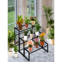 Ecofynd Ryder Metal Plant Stand for Indoor and Outdoor