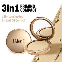 Lakme Powerplay Priming Powder Foundation, 3-In-1, Lasting Matte