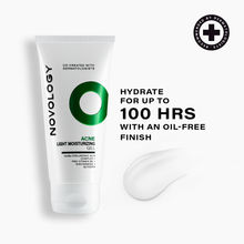 Novology Acne Light Moisturizing Gel For Oily, Acne Prone Skin, Upto 100 Hours Of Hydration