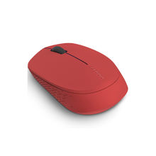 Rapoo M100 Wireless Bluetooth Mouse, 2.4 GHz, 1300 DPI Optical Tracking for PC - Red