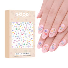 Feel Good Club Pastel Petals Nail Stickers For Quick Nail Art -Peel & Apply After Nail Polish Enamel