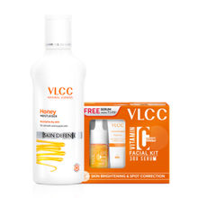 VLCC Honey Moisturiser & Vitamin C Serum Facial Kit