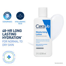 CeraVe Moisturizing Body Lotion for Normal to Dry skin with Ceramides, Dermatologist recommended