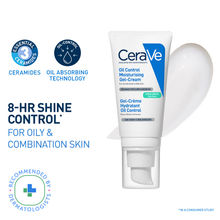 CeraVe Oil Control Gel-Cream Lightweight Moisturizer For Oily & Combination Skin With Shine Control