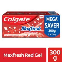 Colgate Maxfresh Toothpaste, Red Gel Paste With Menthol For Super Fresh Breath (Spicy Fresh)
