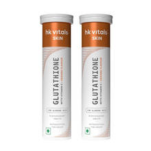 HealthKart HK Vitals Glutathione 15 Effervescent Tablets - Orange Flavour (Pack of 2)
