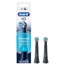 Oral-B Set Of 2 Io Ultimate Clean Brushes Black