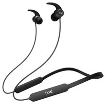 boAt Rockerz 255 Pro N Bluetooth Wireless in Ear Earphones with Mic (Active Black Indi)