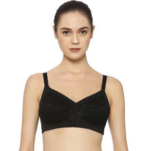 Triumph Delicate Doreen Wireless Non Padded Maximum Comfortable Everyday Bra - Black
