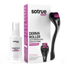 Sotrue Derma Roller For Hair Growth & Skin Tightening 0.5mm With 540 Stainless Steel Needles