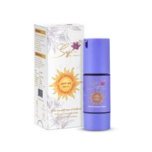Saffr’n Sun Defence SPF 50 PA+++ Waterproof Sweat-Resistant Non Greasy Sunscreen with Saffron extract | 30g