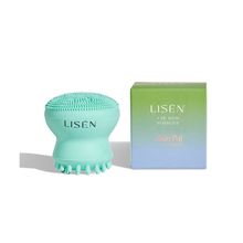 LISEN Skin Pal 1 Unit Silicon Exfoliator- Mint Green