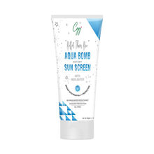 CGG Cosmetics Better than Bae Aqua Bomb sunscreen with highlighter SPF 50 PA+++