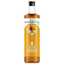 Nourish Vitals Apple Cider Vinegar with Ginger, Garlic, Lemon and Honey