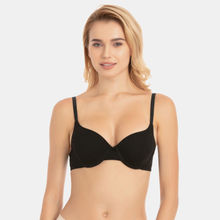 Penny By Zivame Padded Wired Push Up Bra - Black