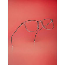 ROYAL SON Rectangle Transparent Brown latest Spectacles Frames for Men Women SF0062-C4
