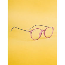 ROYAL SON Round Transparent Pink Glasses for Men Women SF0064-C5