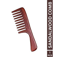OROSSENTIALS Sandalwood Comb Wide Tooth Anti-Static Wooden Comb