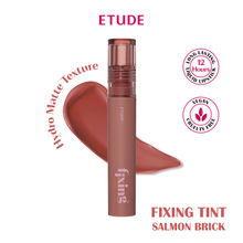 ETUDE Fixing Tint 12 Salmon Brick- Matte Liquid Lipstick