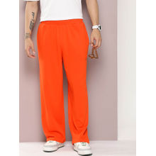 DILLINGER Orange Light Weight Baggy Knitted Korean Trackpants