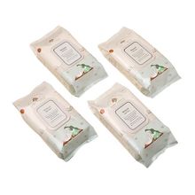 BABY FOREST Mulmul Baby Wipes - Pack of 4