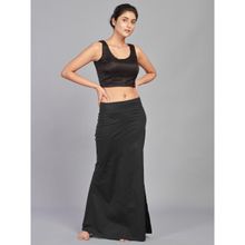 I AM BY DOLLYJAIN Cotton Lycra D'coat Black