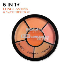 Insight Cosmetics Pro Concealer Palette, 3 In 1 Conceal,Contour & Correct, Long Lasting & Waterproof - Concealer