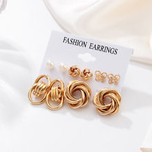 Jewels Galaxy Gold Plated Studs Earrings Combo