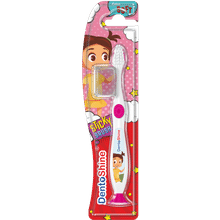 Dentoshine Sticky Toothbrush For Kids (ages 2+) - Pink