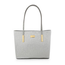 Toniq White Floral Textured Hand Bags For Women