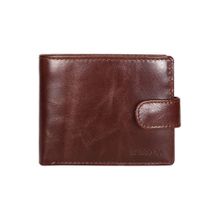 Sassora Genuine Leather Medium RFID Protected Men Wallet (7 Card Slots)-Brown