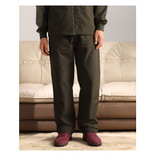 Rare Rabbit Men Waber-B Olive Cut & Sew Regular Fit Track Pant