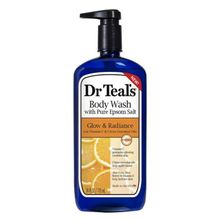 Dr Teal's Body Wash With Pure Epsom Salt Glow & Radiance With Vitamin C