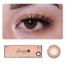 O-Lens Secriss 1Day Coloured Contact Lenses - Natural Brown - 0.00 (5 Pairs)