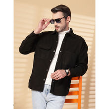 CHKOKKO Black Dlanxa Men Shacket